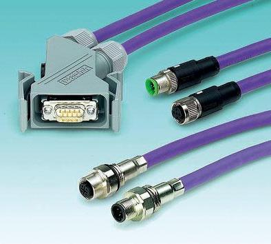 圖1 現場總線連接器利用一進、一出兩個通道和可開關控制的終端電阻，可構成線性結構的網絡