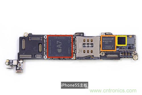 土豪金iPhone 5S拆解：內(nèi)部結(jié)構(gòu)升級，維修難度增加