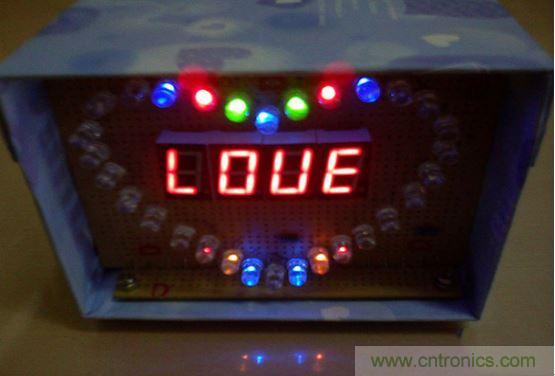 零基礎(chǔ)小白也可以做的愛心彩燈，送給心愛的Ta