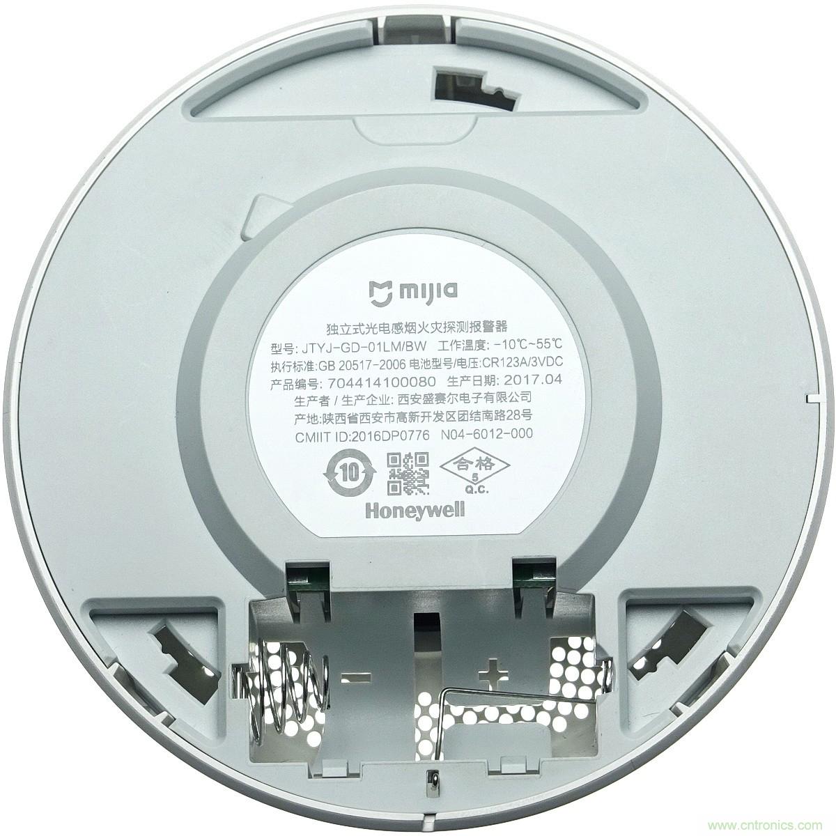 小米煙霧報警器拆解：一顆電池可用五年是如何做到的？