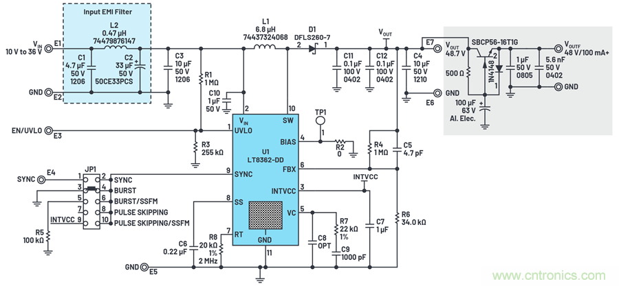 讓我們做一個超低噪聲、48 V、幻像麥克風(fēng)電源怎么樣？