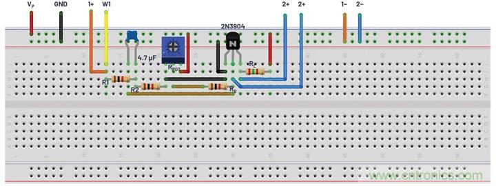 ADALM2000實驗：共發射極放大器