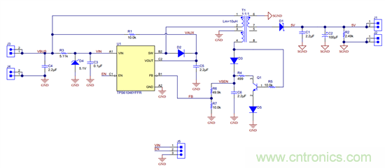寬輸入電壓、高效率、5V&250mA輸出反激變流器設(shè)計(jì)