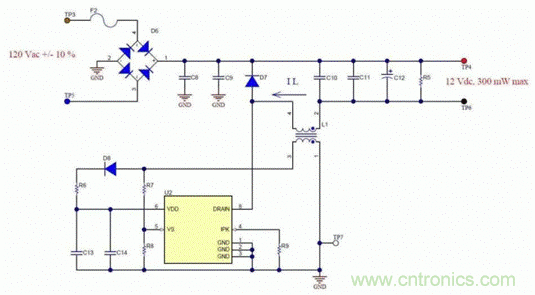 倒置降壓器怎樣解決交流電源非隔離反激器的拓撲選擇？