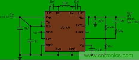 超越傳統供電的超低 IQ 降壓-升壓型轉換器